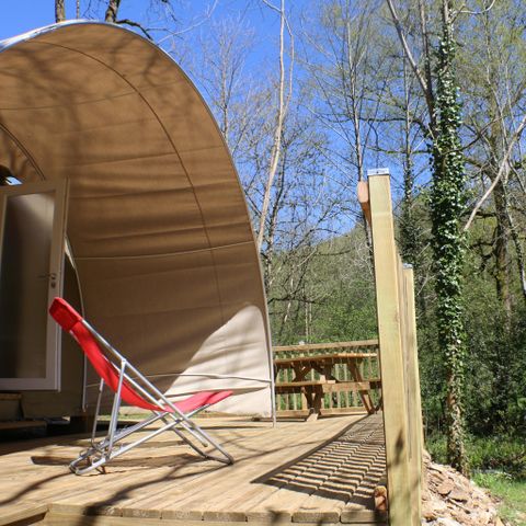 Glampingtent 4 personen - COCOSWEET zonder sanitair