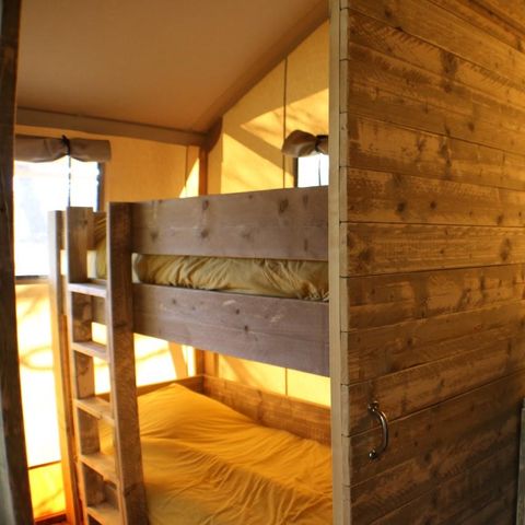 Tent 4 personen - LODGE SAFARI met SPA