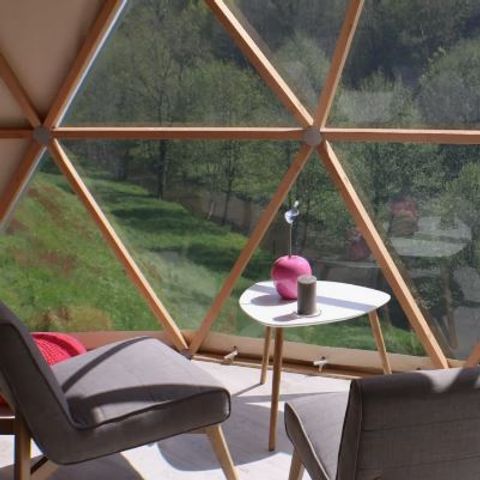 Accommodatie 4 personen - DÖME LODGE SPA zonder badkamer