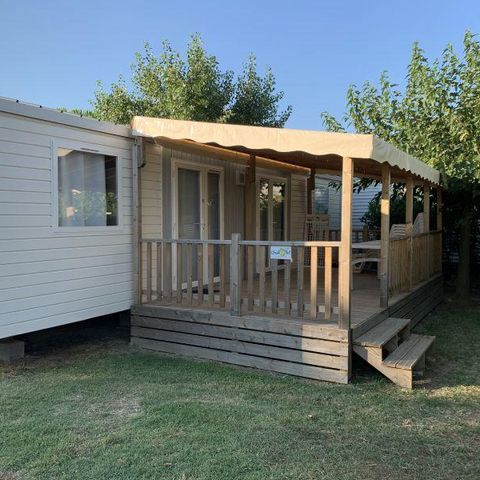 Mobilhome 8 personnes - C- Mobil-home Quatro - 4 chambres climatisé