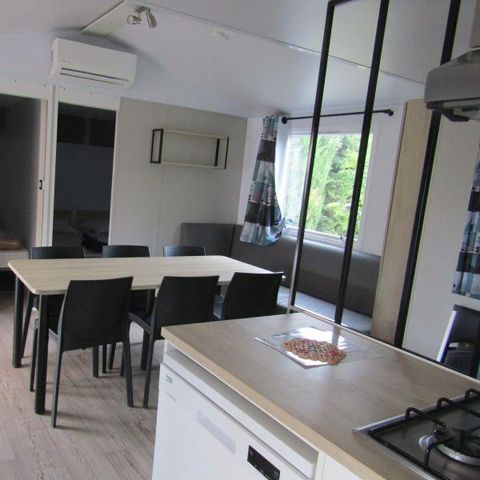 Mobilhome 8 personnes - C- Mobil-home Quatro - 4 chambres climatisé