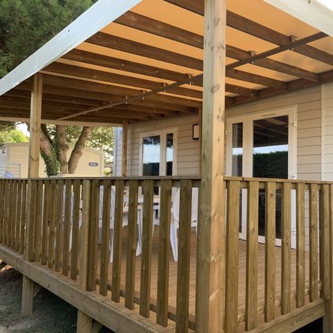 Mobile home 6 persons - C- Baltic mobile home with air conditioning - 3 bedrooms