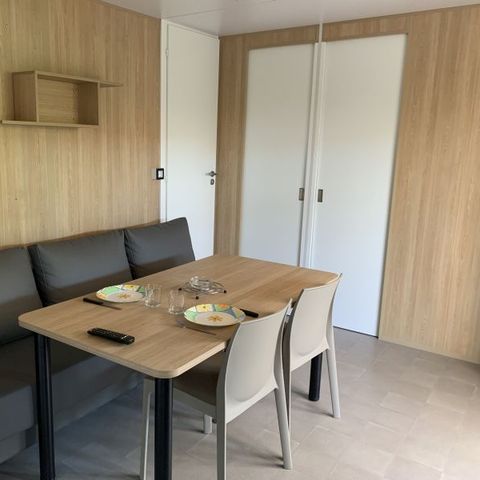 Mobile home 6 persons - C- Baltic mobile home with air conditioning - 3 bedrooms