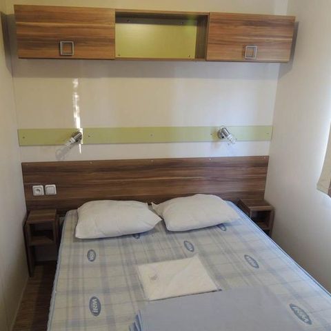 Mobilheim 6 Personen - C- Mobilheim Karibik mit Klimaanlage 2 Zimmer