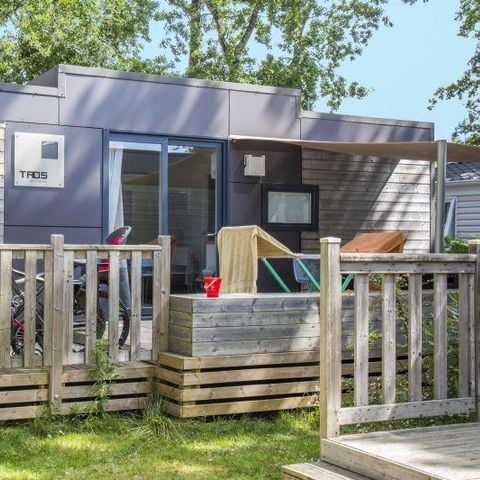 Stacaravan 4 personen - C- Middellandse Zee 2 slaapkamers met airconditioning