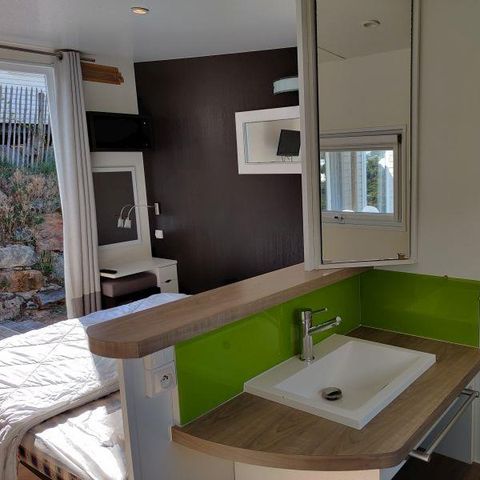 BUNGALOW 4 personnes - C-  Méditerranée 2 chambres climatisé