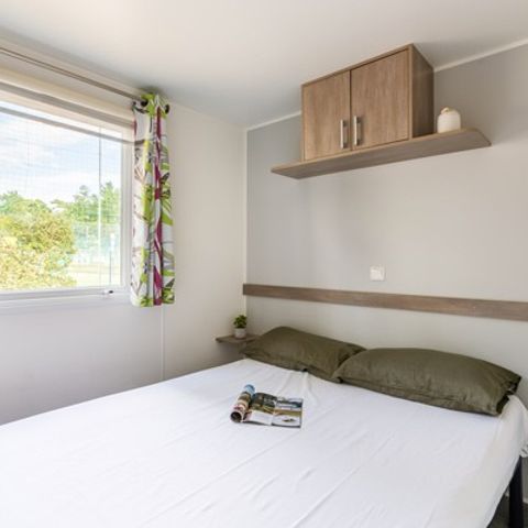 Mobilheim 6 Personen - Comfort | 3 Zi. | 6 Pers. | Erhöhte Terrasse