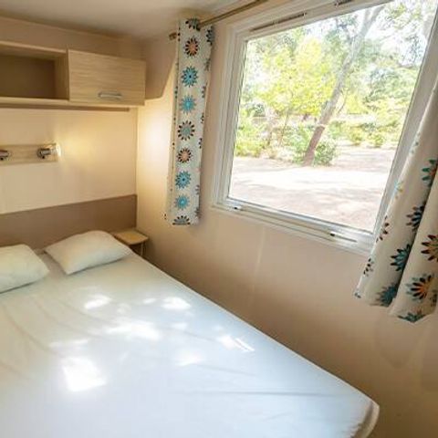 Mobilheim 6 Personen - Comfort | 3 Schlafz. | 6 Pers. | Erhöhte Terrasse | Klimaanlage