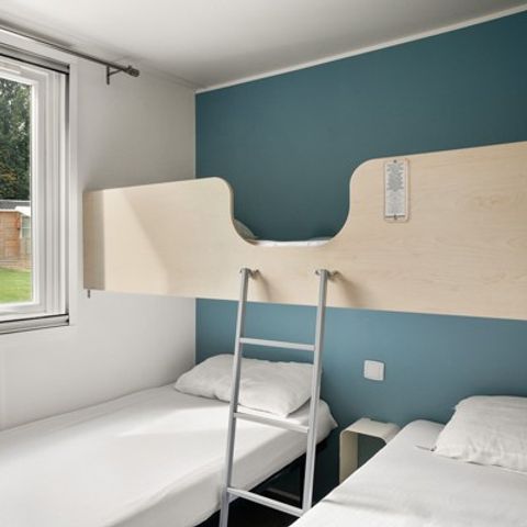 Stacaravan 4 personen - Comfort XL | 2 slaapkamers | 4 pers. | Verhoogd terras