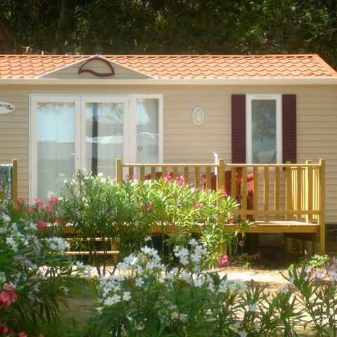 Stacaravan 6 personen - 3 slaapkamers