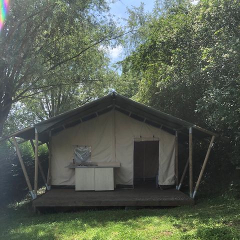 Lodge 4 personen - Lodge Klassiek tent