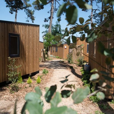 CASA MOBILE 6 persone - COMFORT Casa mobile 2bed. CATLEYA (2017) 27m² + Terrazza semicoperta 4/6 pers.