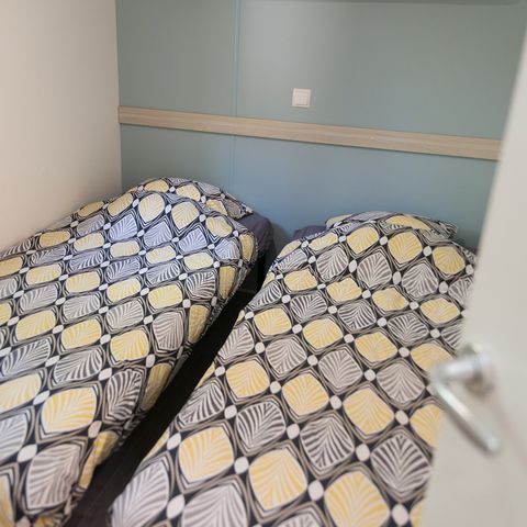 BUNGALOW 8 personnes - CONFORT Mobil home 3ch. EMBRUNS (2017) 30m² + Terrasse semi couverte 6/8 pers