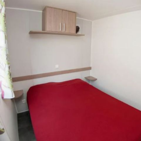 Mobilhome 6 personas - ECO Mobil home 3ch. MAGDALENA (+ 10 años) 29m² + Terraza semicubierta [periodo especial dd] 6 pers.