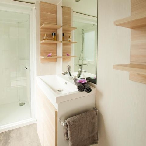 CASA MOBILE 8 persone - COMFORT Casa mobile 3bed. ECUMES (2016) 31m² + Terrazza semicoperta 6/8 pers.