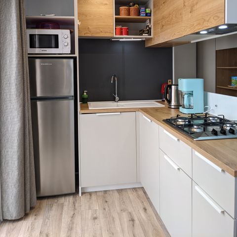 BUNGALOW 6 personnes - Mobil home 003 - 3 chambres - 2 SDB