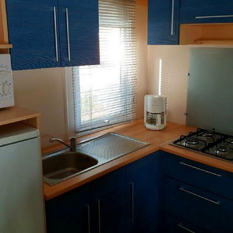 MOBILHOME 7 personnes - CONFORT - 32m² - 3 chambres + terrasse