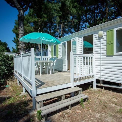 Stacaravan 6 personen - Comfort 3 slaapkamers