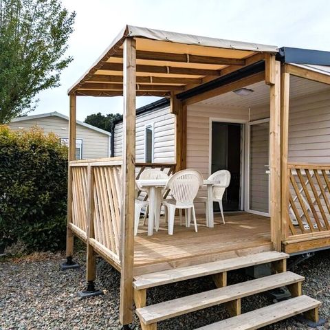MOBILHOME 4 personas - Casa móvil Loggia de 2 dormitorios con terraza cubierta