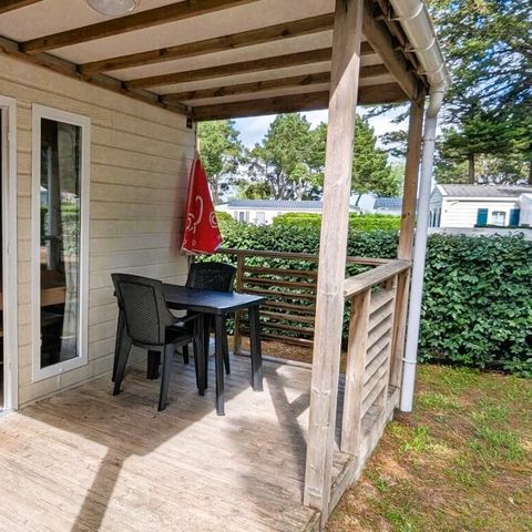 CHALET 2 people - 1-bedroom chalet with covered terrace