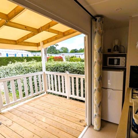 MOBILE HOME 4 people - 2-bedroom mobile home Riviera with covered terrace