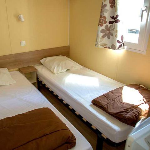 MOBILHOME 6 personnes - Mobil-home Confort 3 chambres avec terrasse couverte