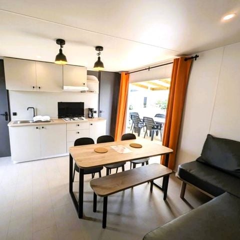MOBILHOME 6 personas - "Ágora 3 habitaciones