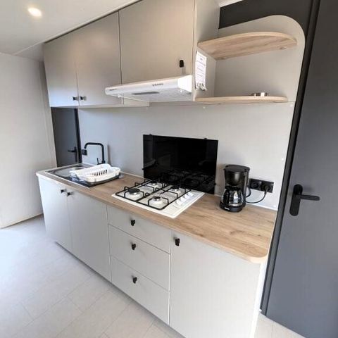 Mobilheim 6 Personen - Agora 3 Zimmer mit überdachter Terrasse