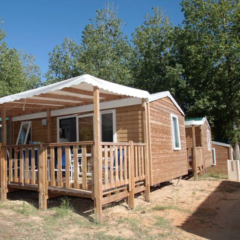 Mobile home 6 persons - Comfort mobile home 30m² 3 bedrooms + covered terrace + dishwasher + TV