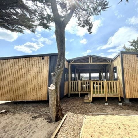 Stacaravan 12 personen - Tropical Lodge Family - 6 slaapkamers/12 pers - TRIBU XXL 12 pers