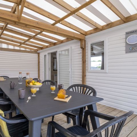 Stacaravan 11 personen - Stacaravan Tribu 5 slaapkamers 58m² 10/11 pers