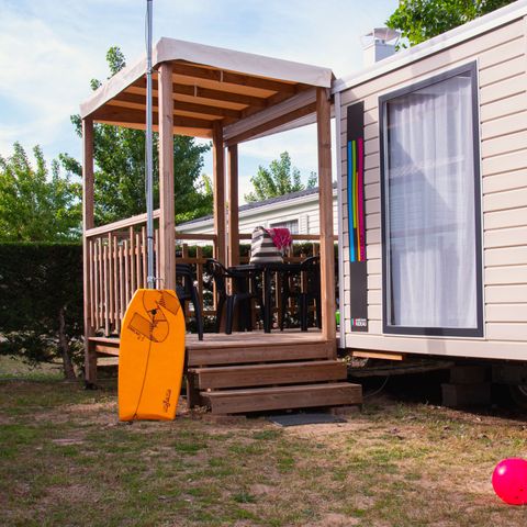 Mobile home 4 persons - Privilège mobile home, 2 bedrooms, 24m², sleeps 2–4