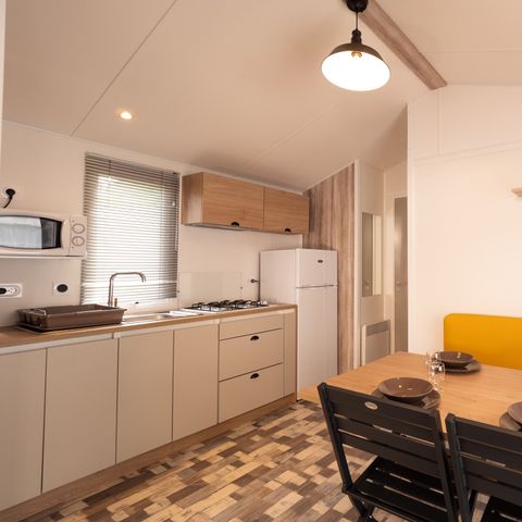 Mobile home 4 persons - Privilège mobile home, 2 bedrooms, 24m², sleeps 2–4