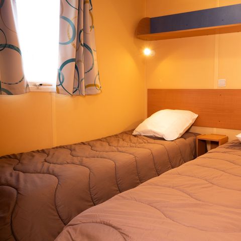 Stacaravan 6 personen - Economy 3-slaapkamer stacaravan 30m² 6 pers