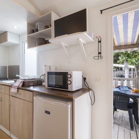 Stacaravan 4 personen - Stacaravan Comfort 2 kamers 24m² 2/4 pers