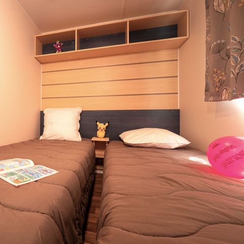 MOBILHOME 4 personas - Confort 2 habitaciones 24m² 2/4 pers