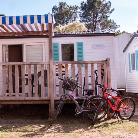 MOBILHOME 4 personas - Confort 2 habitaciones 24m² 2/4 pers