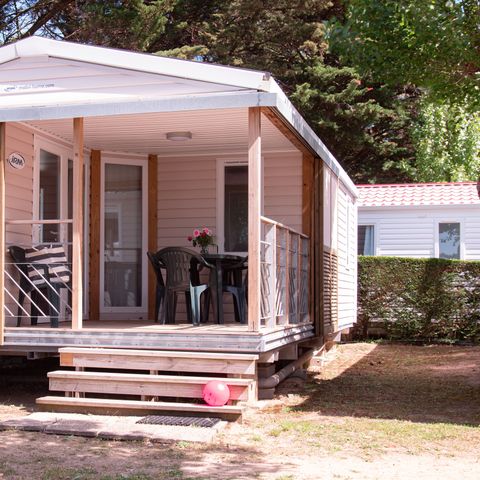 MOBILHOME 5 personas - Confort 2dormitorios 28m² 4/5 pers.