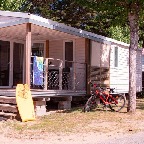 MOBILHOME 5 personas - Confort 2dormitorios 28m² 4/5 pers.