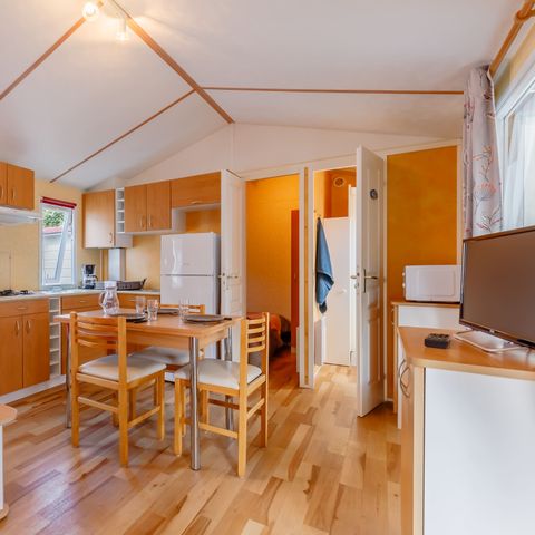 Stacaravan 5 personen - Comfort 2 kamers 28m² 4/5 pers.