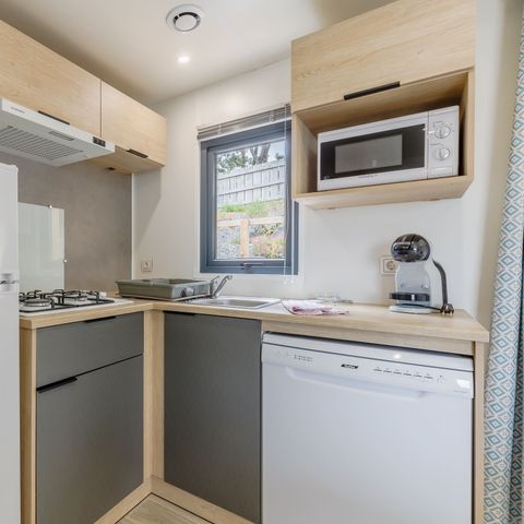 MOBILHOME 6 personas - Mobil-home Prémium SPA CLIM LV 3dormitorios 33m² 6 pers