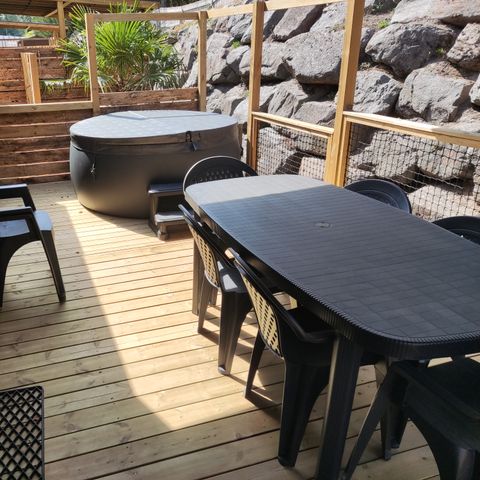 MOBILHOME 6 personas - Prémium SPA CLIM LV 3 dormitorios 33m², 2 baños