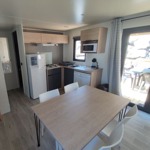 MOBILHOME 6 personas - Prémium SPA CLIM LV 3 dormitorios 33m², 2 baños