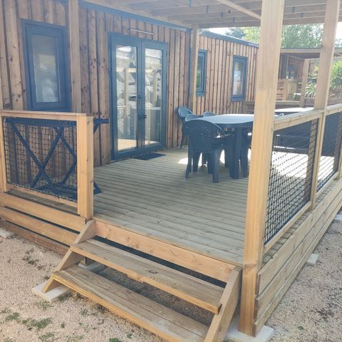 MOBILHOME 6 personas - Prémium SPA CLIM LV 3 dormitorios 33m², 2 baños