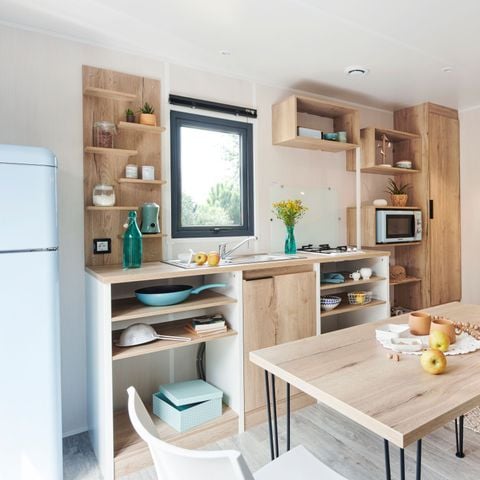 MOBILHOME 4 personnes - Mobil-home Cabane Prémium CLIM 2chambres 25m² 2/4 pers
