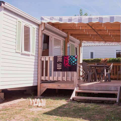 MOBILHOME 4 personas - Mobil-home clásico de 2 dormitorios y 26m².