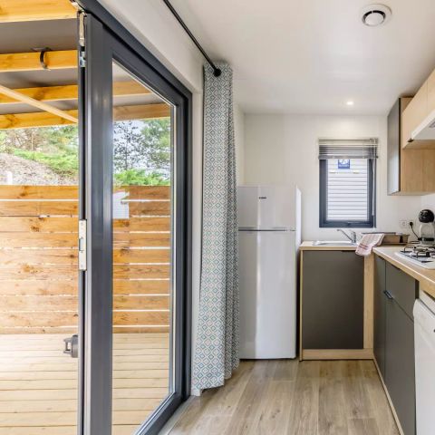 Mobile home 4 persons - Premium 3 Rooms 4 People Air-conditioned + TV + Jacuzzi