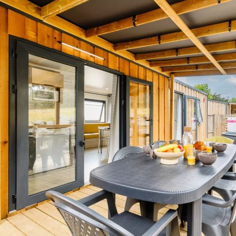 MOBILE HOME 4 people - Premium 3 Rooms 4 People Air-conditioned + TV + Jacuzzi