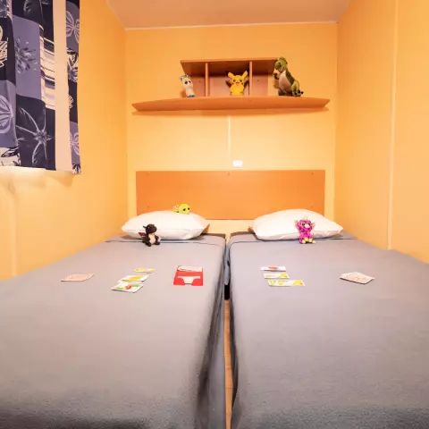 Stacaravan 4 personen - Retro 3 Kamers 4 Personen + TV