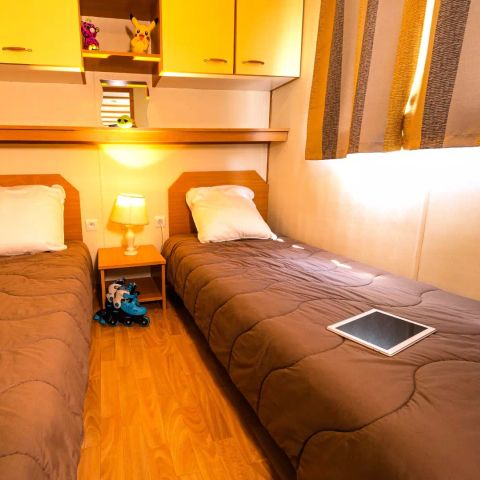 Mobilheim 5 personen - Privilège 3 Zimmer 4/5 Personen Klimatisiert + TV